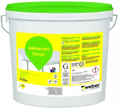 Weber Art Beyaz Tavan Boyası 3,5 KG