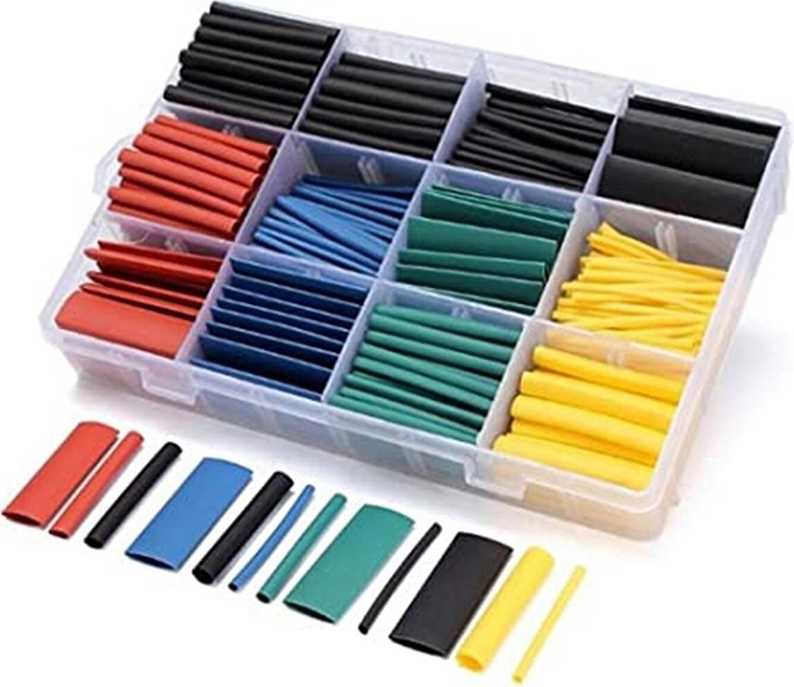 750'LI Kutulu Heat Shrink Makaron Daralan Kablo Tamir Seti