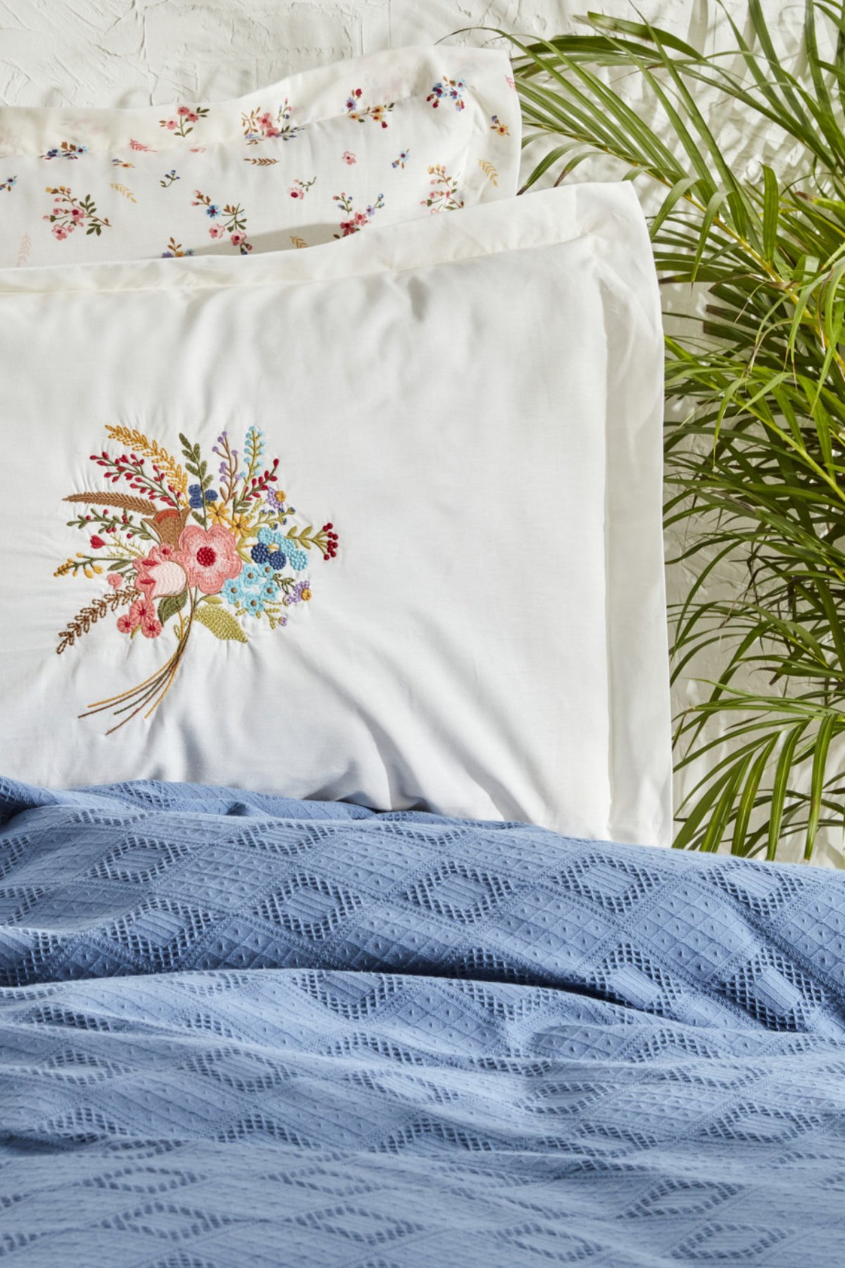 Spring Çift Kişilik Nish Set Beyaz