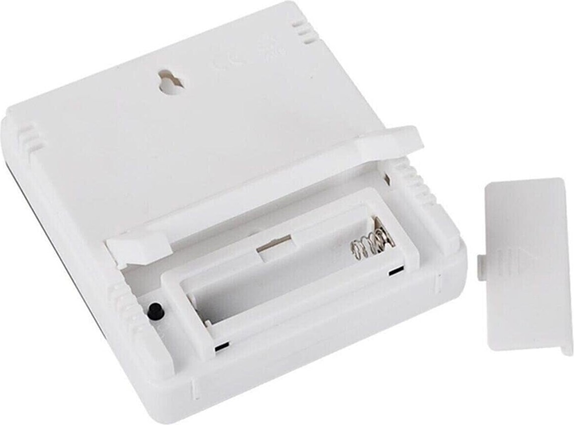 Termometre Isı Nem Saat Alarm Mini Dijital Termometre Nem Ölçer Oda Sıcaklığı Iç Mekan LCD