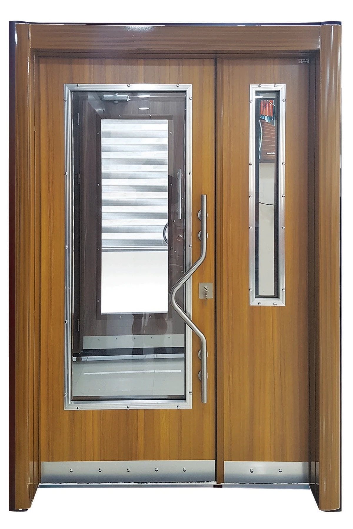 Çelik Kapı Fiyatları Eskitme Model Apartman Kapısı, Dış Mekan Çelik Kapı, Villa Kapısı Sağ Açılım