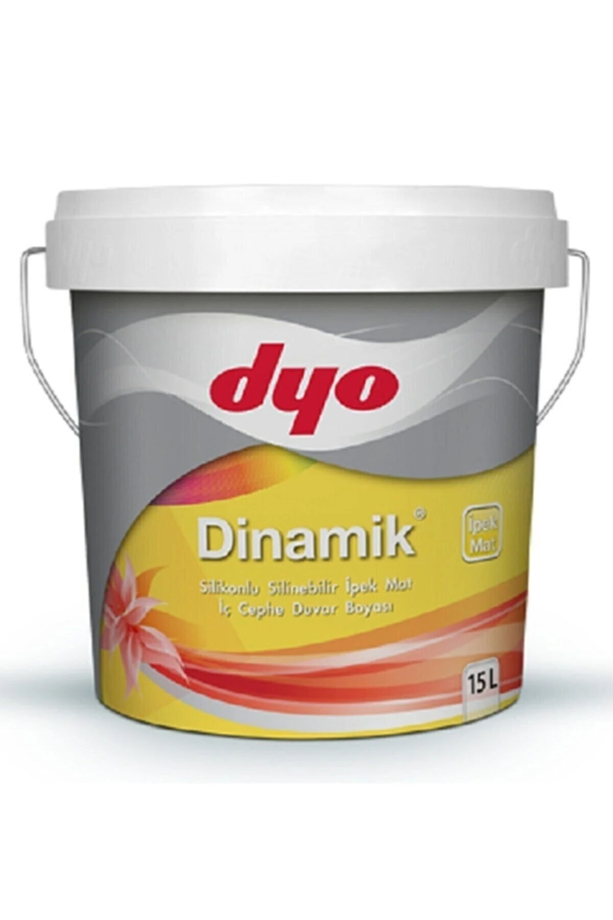 Dyo Dinamik Silikonlu Ipek Mat Silinebilir Iç Cephe Boyası 7.5 Lt [10kg]