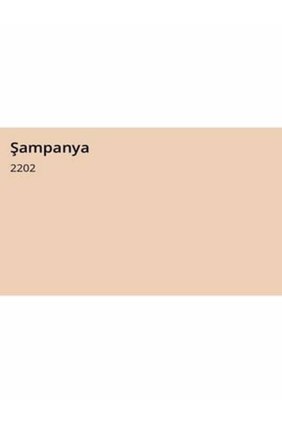 Plastik Mat Silinebilir Iç Cephe Boyası Şampanya 2,5 Lt (3,5 KG)