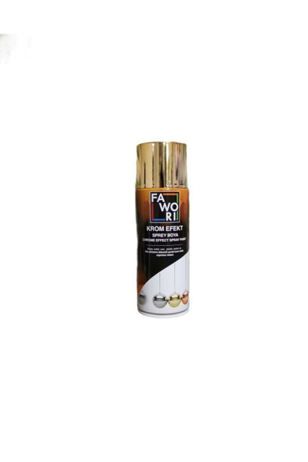 Krom Efekt Sprey Boya Altın Rengi 400 Ml.