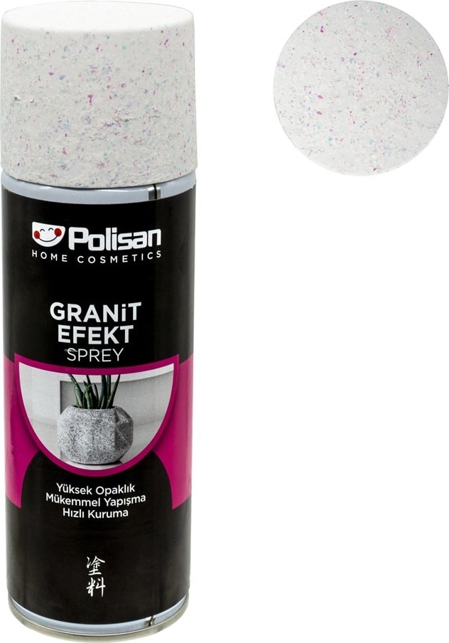 Granit Efekt Sprey Beyaz 400 ml Granit Görünümlü Taş Efekt