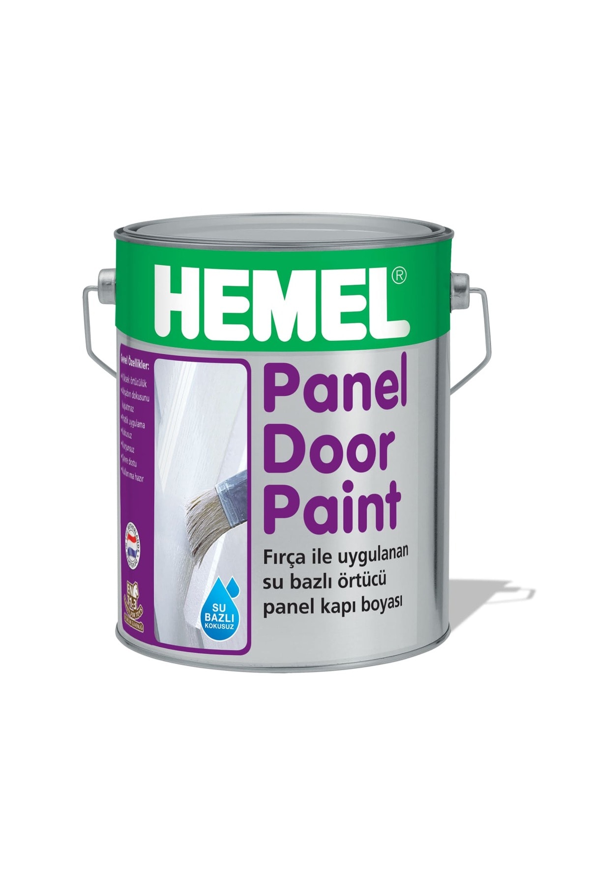 Su Bazlı Panel Kapı Boyası Polar White 2,5 Lt