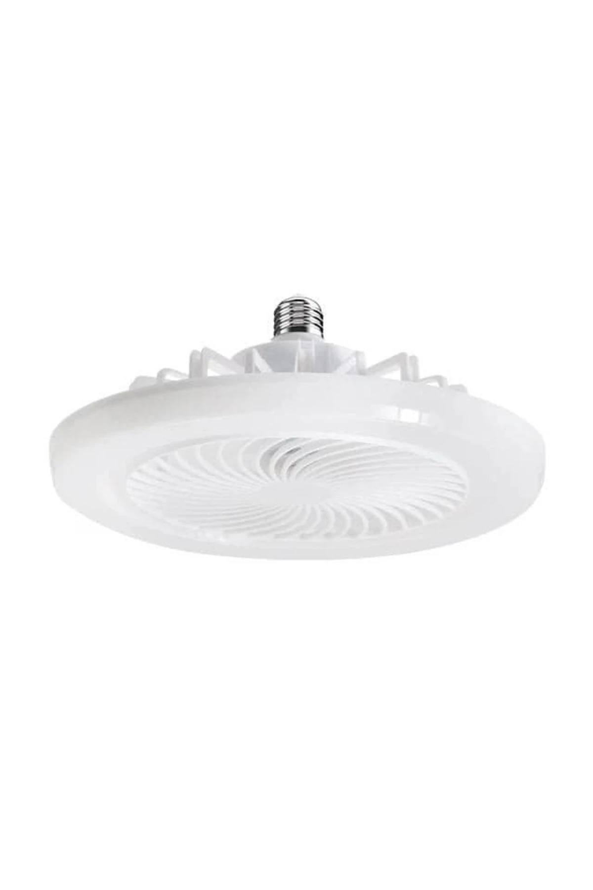 CT-1153 Fanlı 42W 3 Renk Dim Edilebilir Kumandalı Poyraz LED Ampul E27 Duy