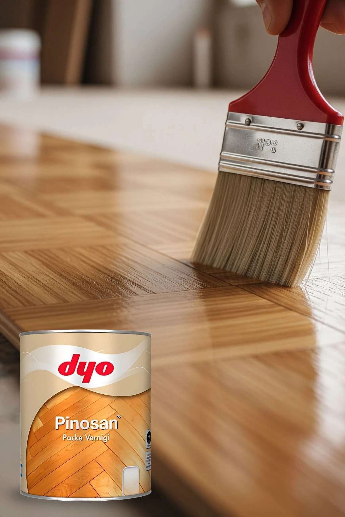 Pinosan Parke Verniği | Parlak & Mat Ahşap Zemin Cilası | 0.75 L - 2.5 L