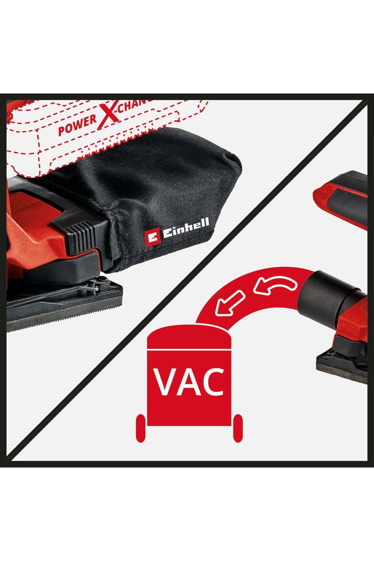 TC-OS 18/187 Li - Solo, Akülü Zımpara