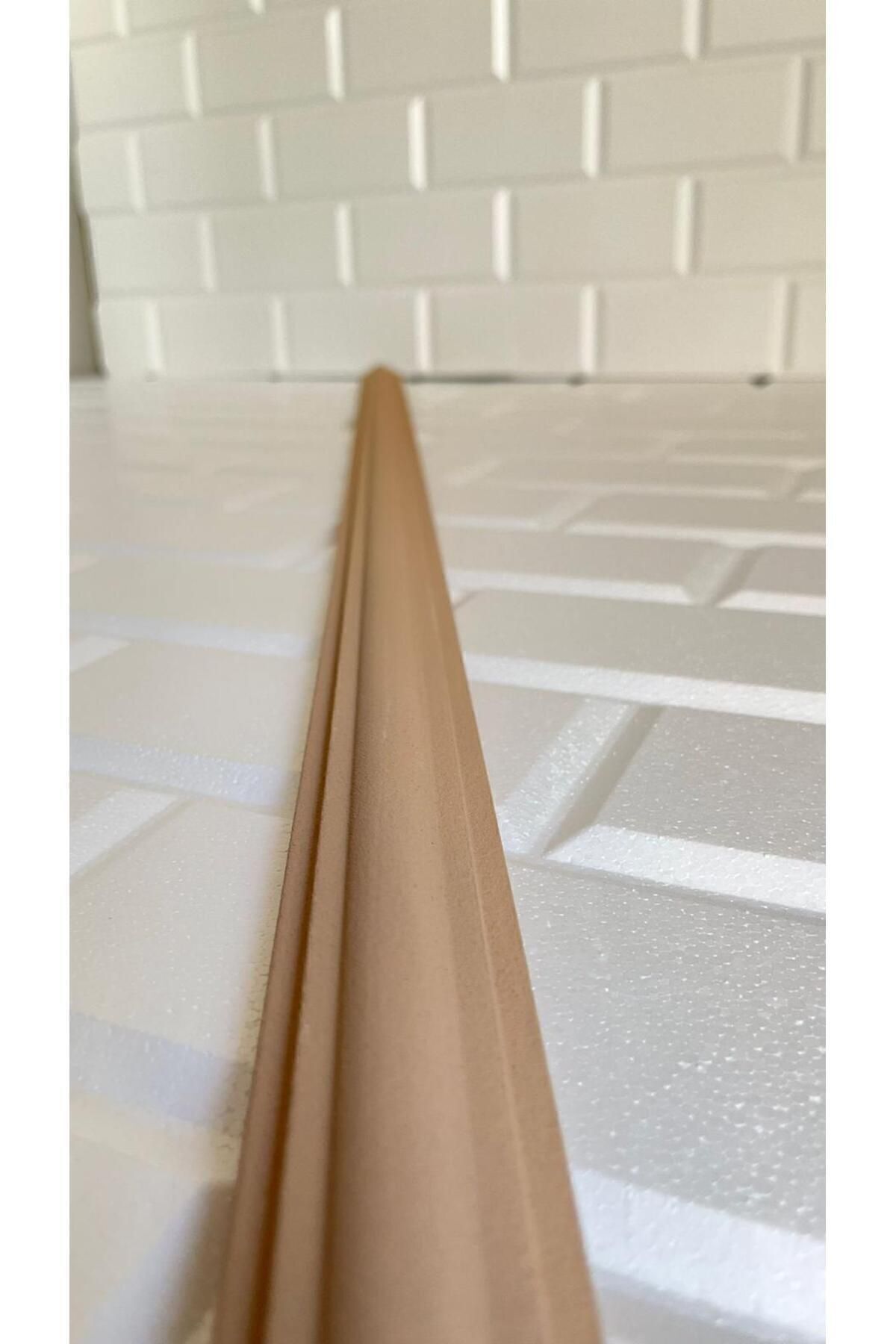 Mocha Minella Duvar Çıtası Kendinden Yapışkanlı Stropiyer 4cm 100 cm