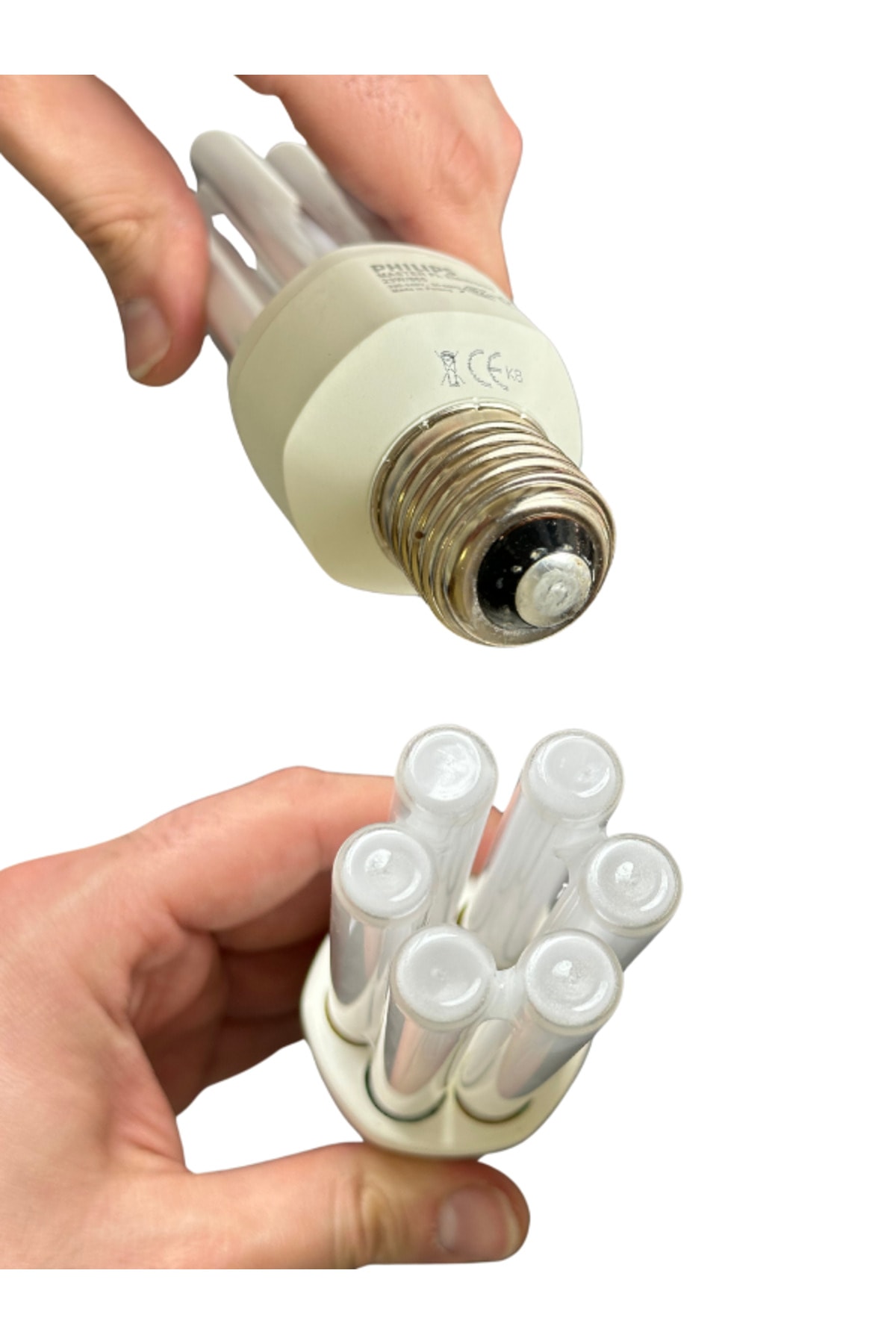 23W (125W) 6500K (Beyaz Işık) E27 Duylu (Kalın Duy) Floresan Ampul