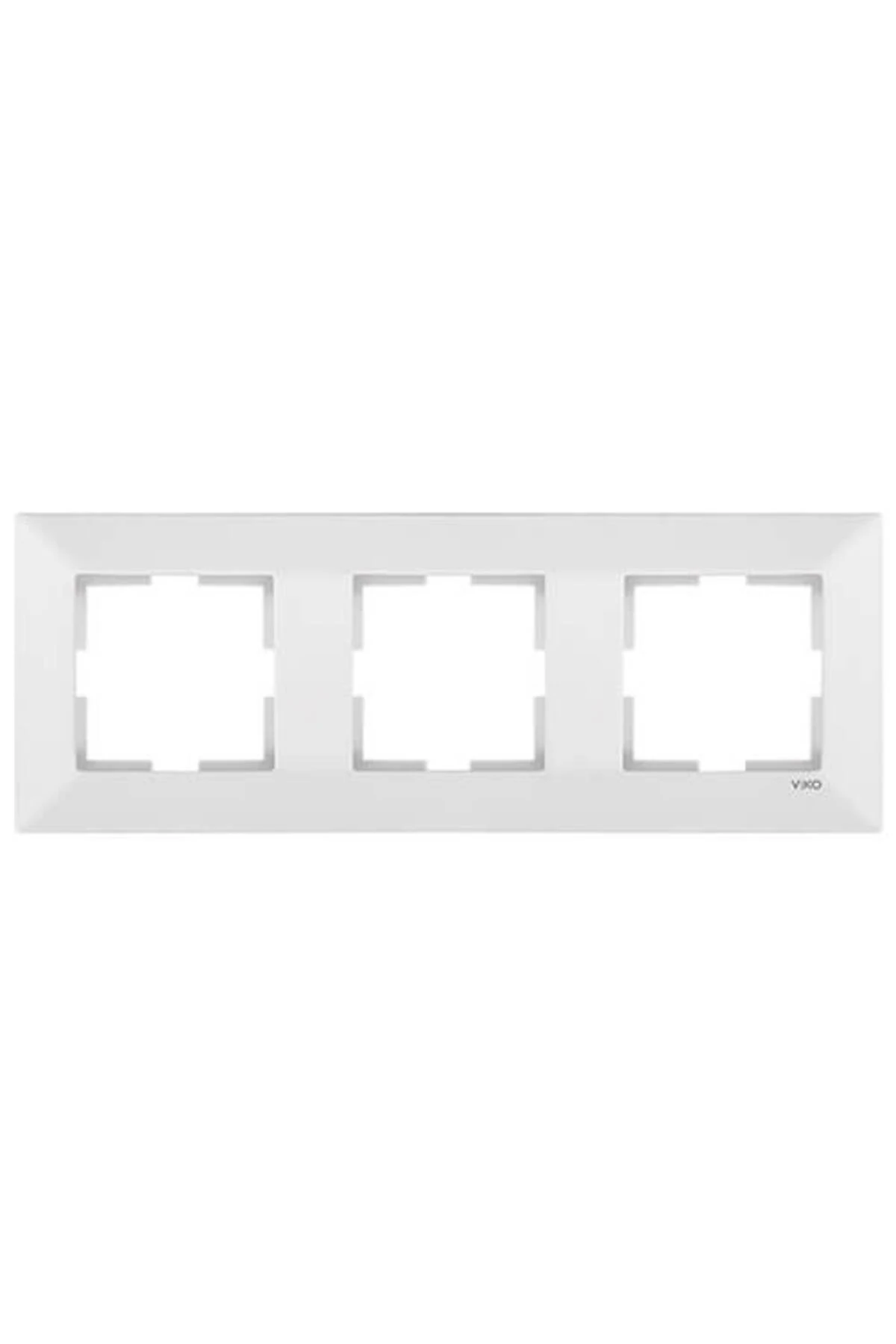 Viko Meridian Beyaz Üçlü Çerçeve(10 ADET)