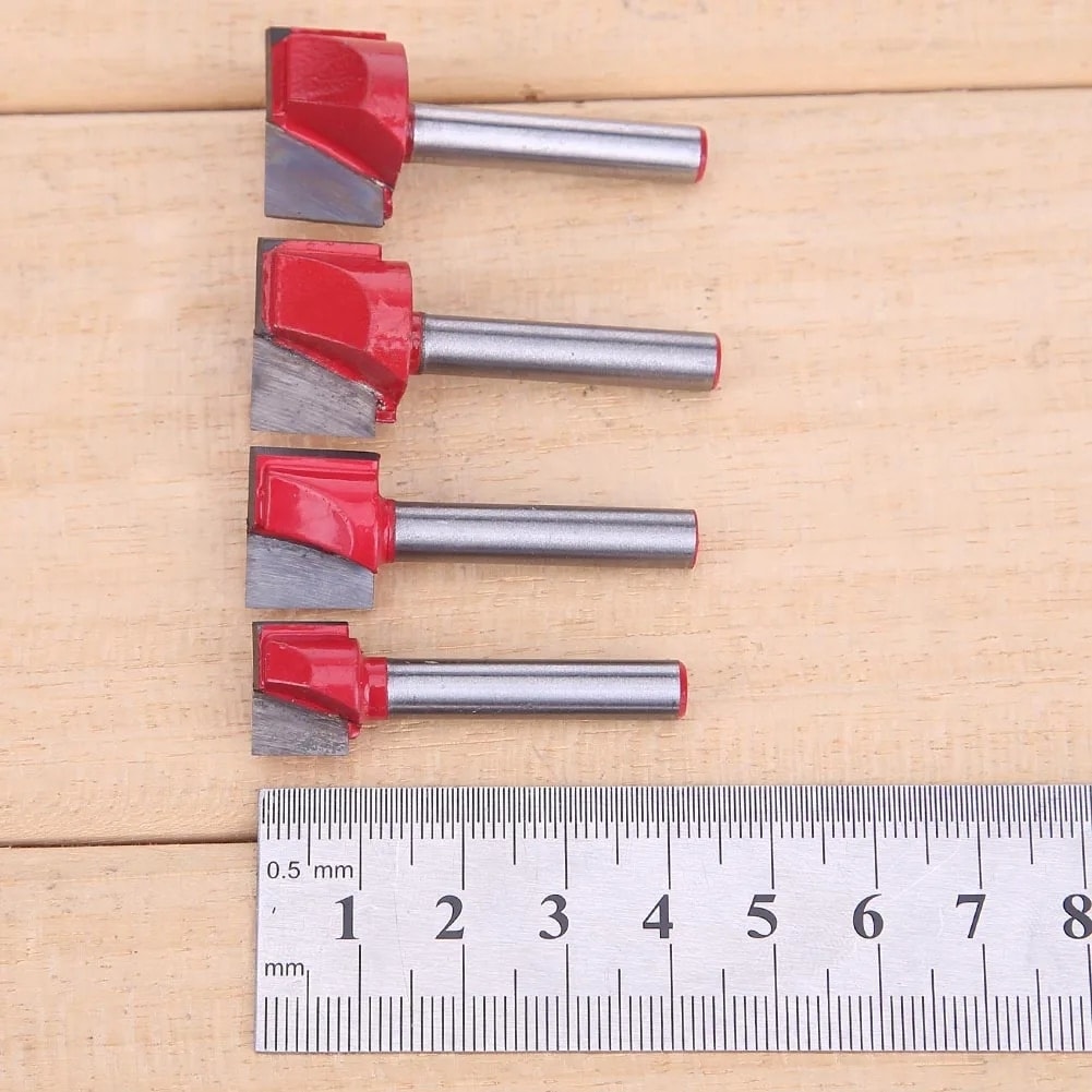 6X16 6mm Shank Yüzey Planya Alt Temizleme Kesici Ahşap Freze Cnc Kesici Gravür Bıçağı Yönlendirici Bit Ağaç Işleme Aleti (Yurt Dışından)