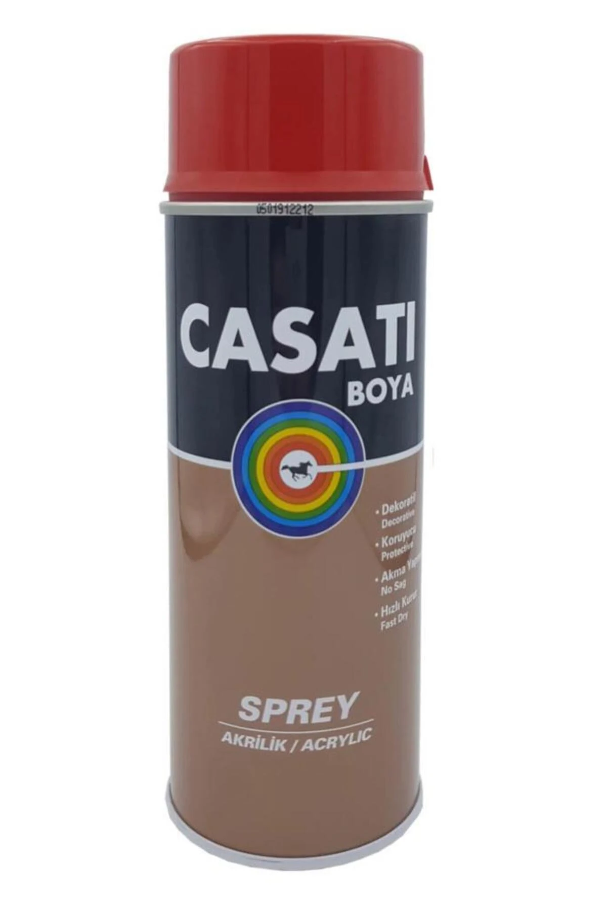 Akrilik Sprey Boya 400 ML S331 Bayrak Kırmızı Ral 3020