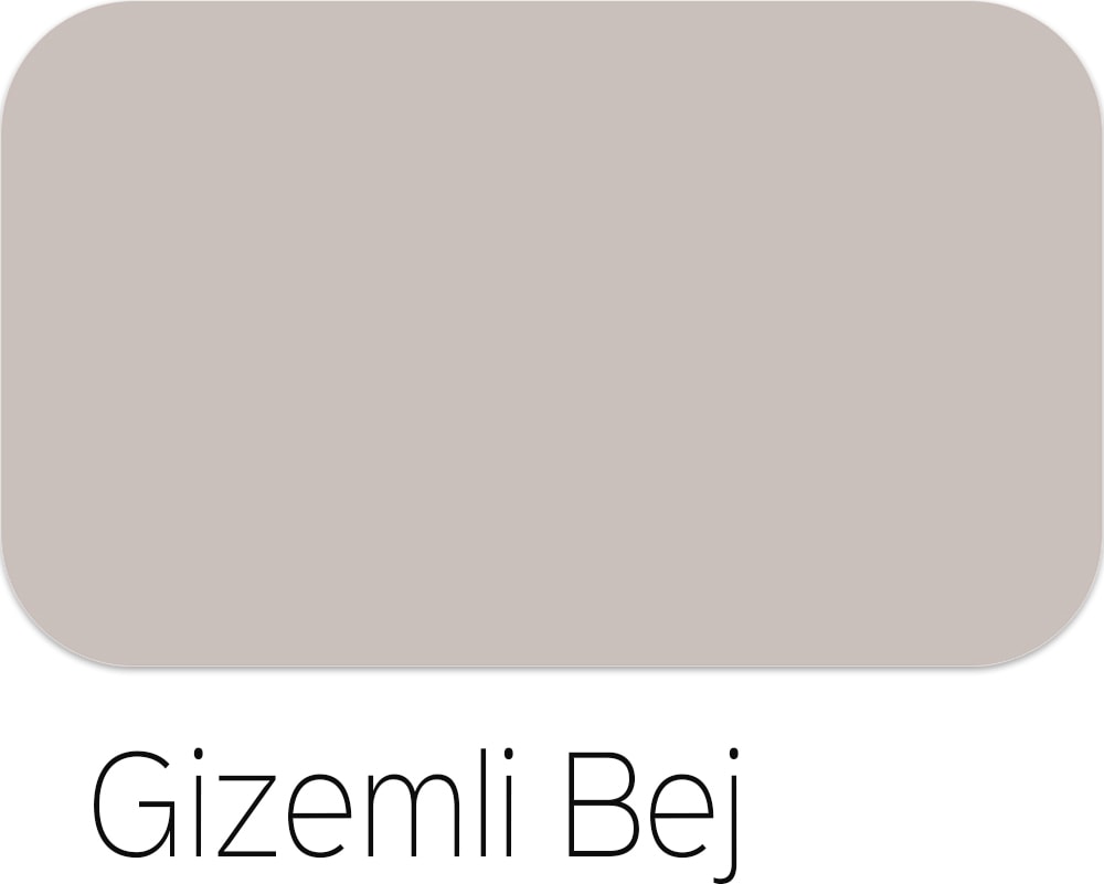POLİSAN Popüler Plastik Iç Cephe Boya - 1620-GIZEMLI Bej Cİ-6214 - 3 kg