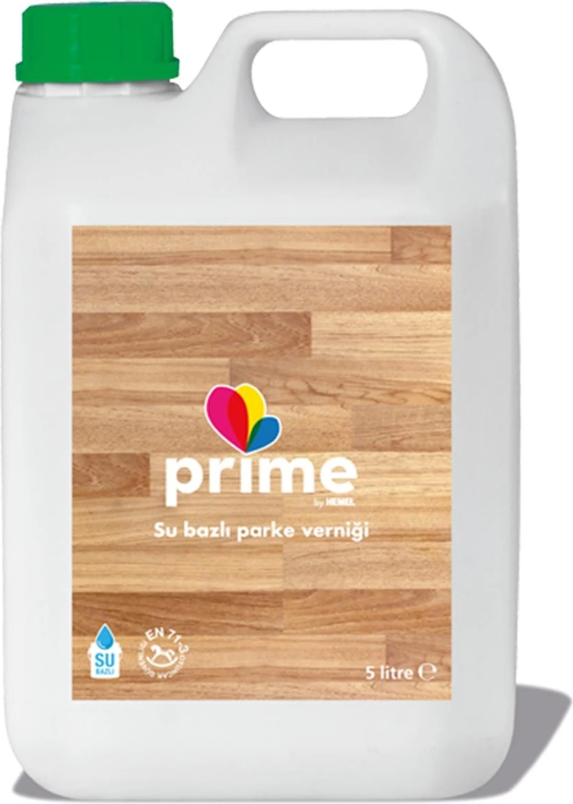 Prime Su Bazlı Parke Verniği - Cilası 5 Lt Parlak