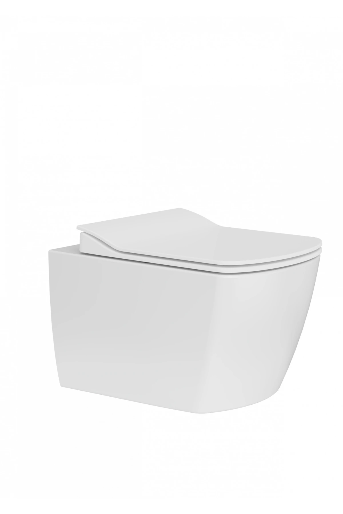 Elegant Rim-Off Asma Klozet ve Duroplast Yavaş Kapanan Klozet Kapağı