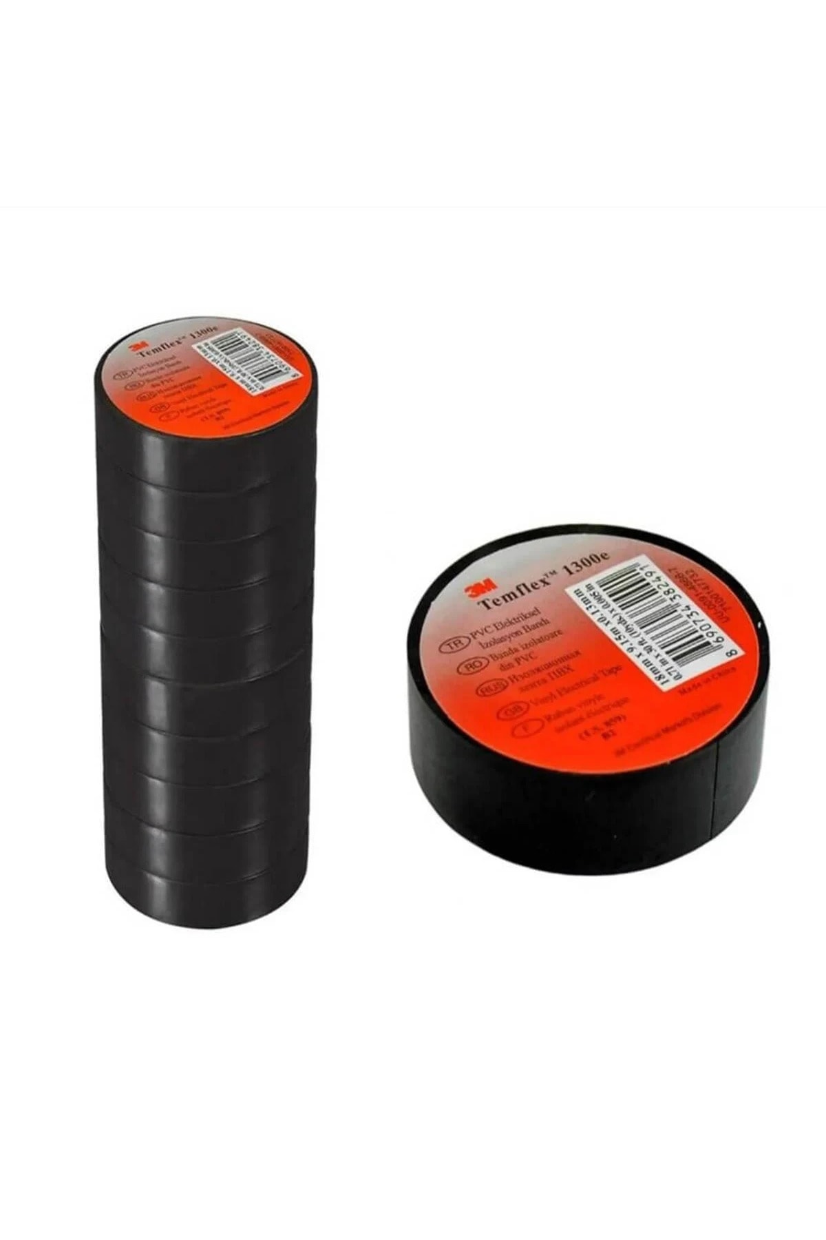Temflex 1300e PVC BANT (10 Adet) İzole Bant