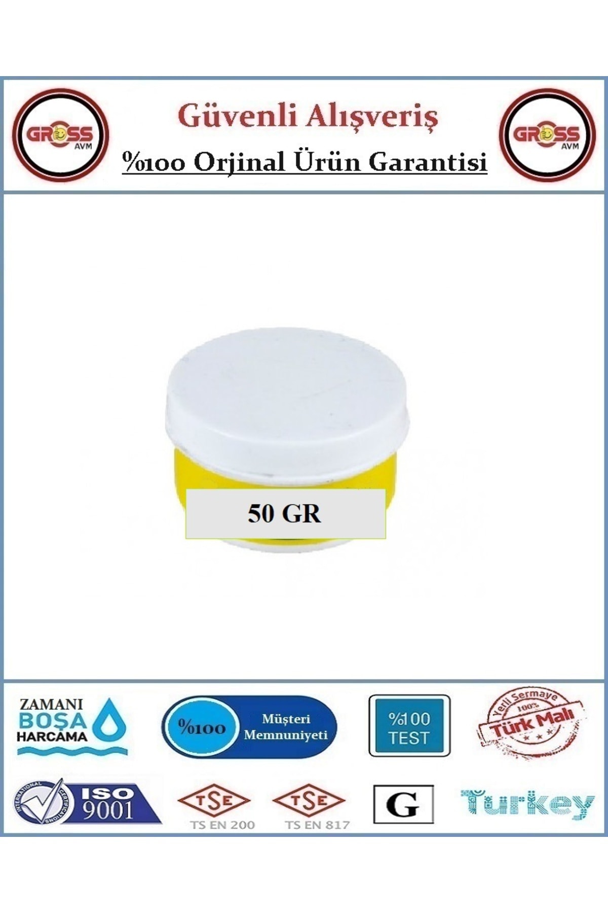 Doğalgaz Tesisat Macunu - 50GR