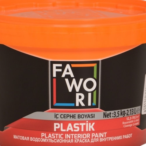 Plastik İç Cephe Boyası 3,5 Kg Beyaz
