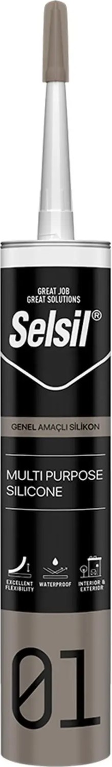 Genel Amaçlı Şeffaf Silikon 280GR