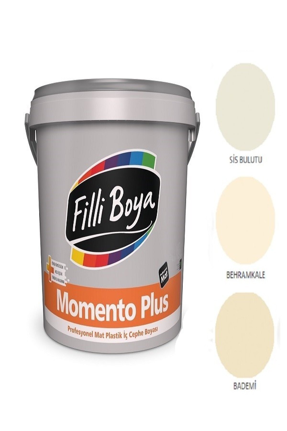 Momento Plus Profesyonel Mat Plastik Iç Cephe Boyası 15lt (bademi)