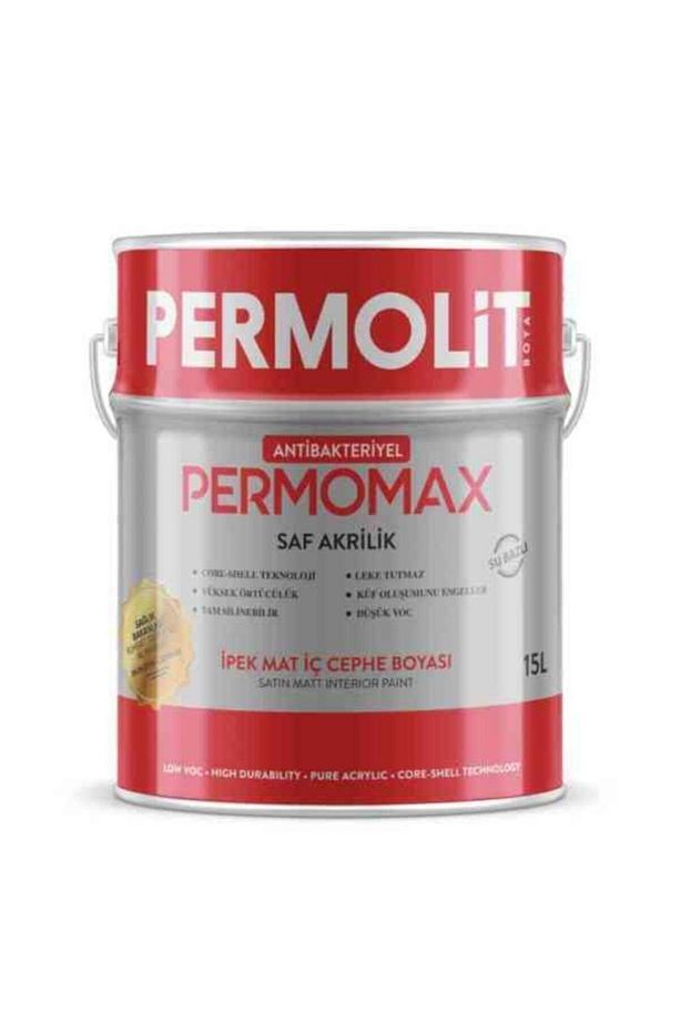 Permomax Antibakteriyel Ipek Mat Iç Cephe Boyası 10 Kg Şampanya 1306