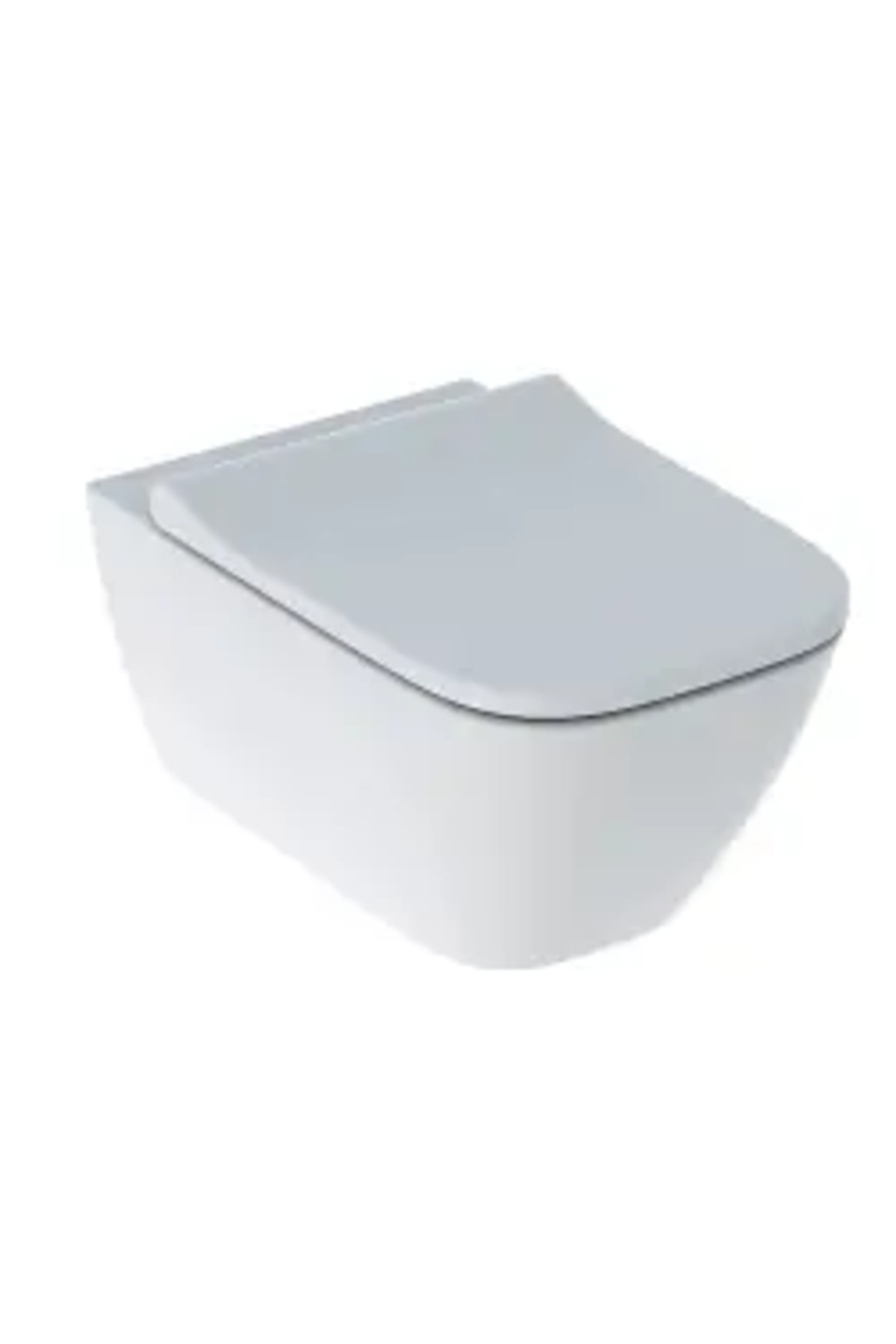 Smyle Square Rimfree Alpha10 Soft Asma Klozet Seti - Parlak Krom
