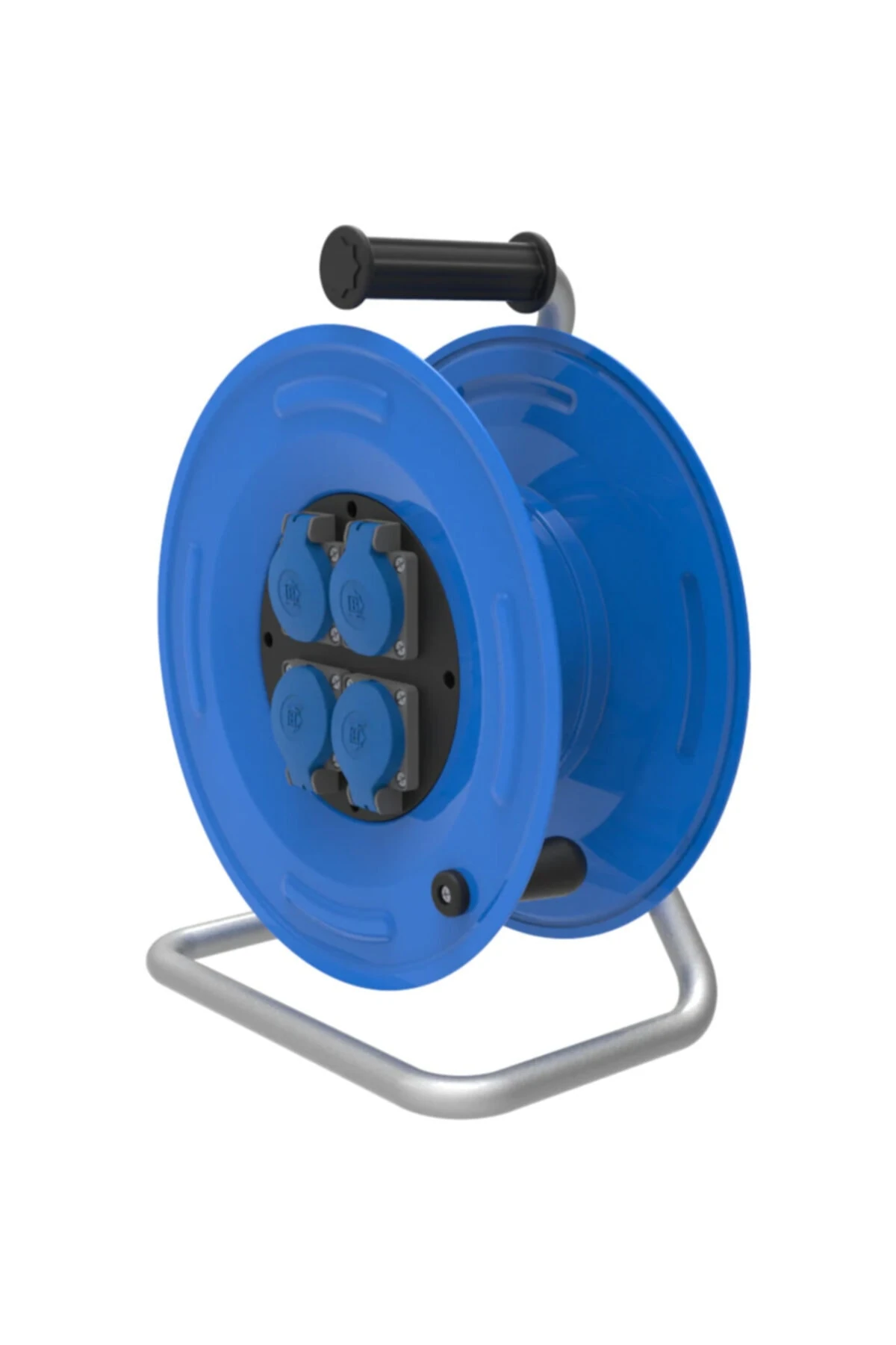 4 Prizli Metal Kablo Makara