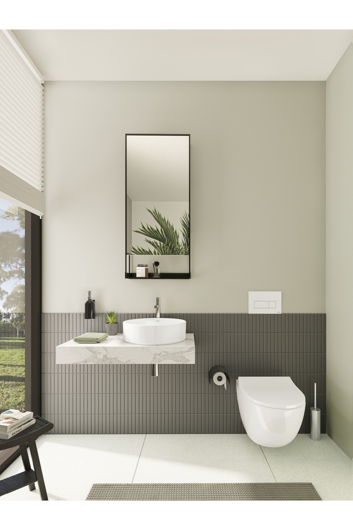 Root Square 740-2300 Kumanda Paneli, Parlak Beyaz