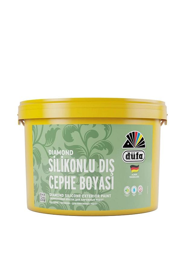 Diamond Silikonlu Dış Cephe Boyası Beyaz