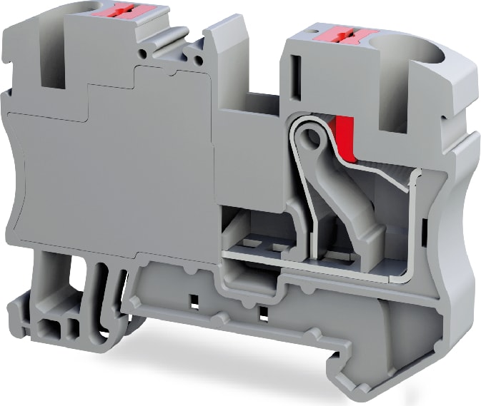 Pft-10 Gri Geçiş Klemens
