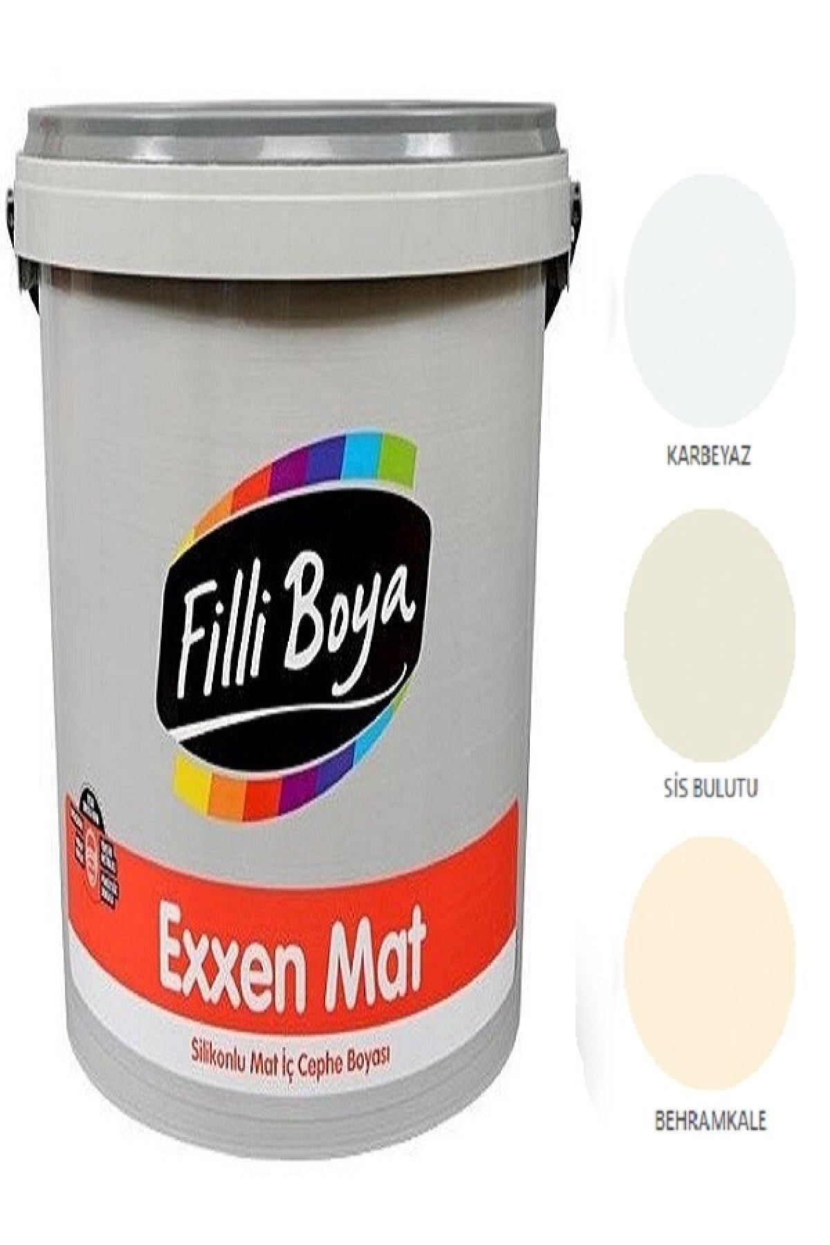 Exxen Mat Silikonlu Mat Iç Cephe Boyası