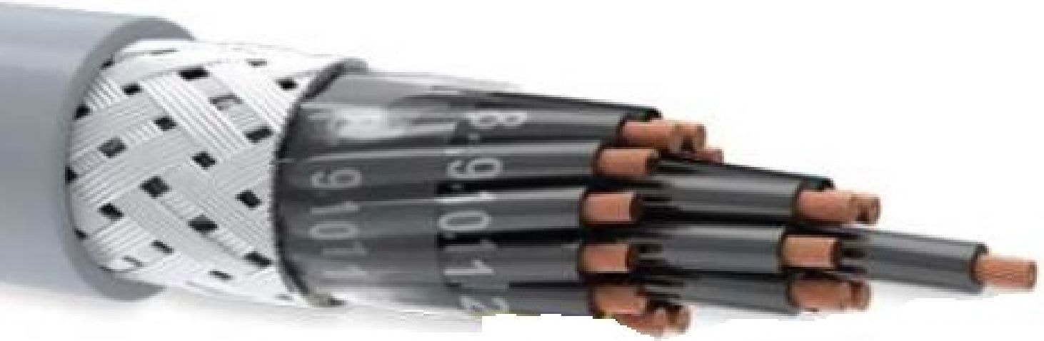 Lıycy-Oz-8x0.50 ,kesit 0.50MM 8-Damar/çok Telli Blendajlı Pvc Kumanda Kablo
