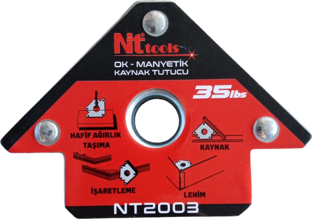 NT2003 Ok - Manyetik Kaynak Tutucu 35 Lbs