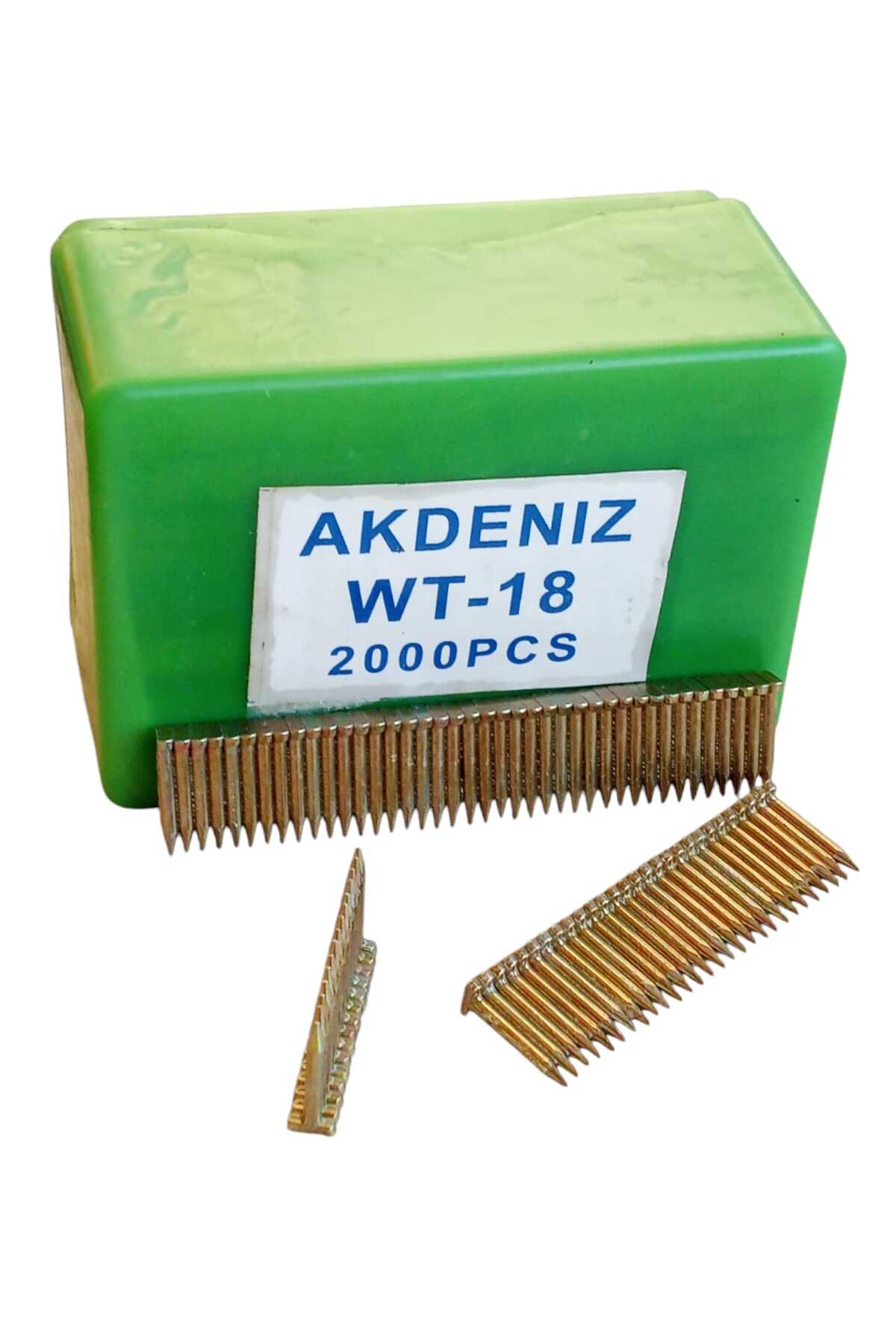 AKDENİZ  WT 18 Çelik T Çivi (Ağaç Uygulamaları İçin) Çap 2,2 mm