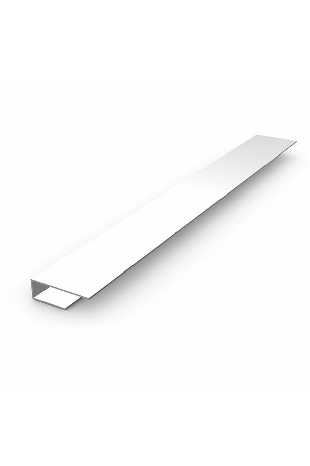 PVC Plastik Lambiri Aksesuarı Kahve U Başlangıç Profili 1,5m x 2 adet