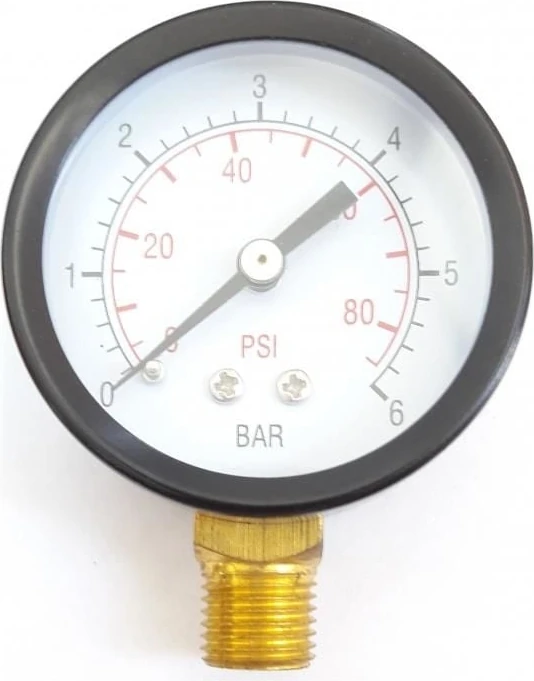 Manometre 50X6 Bar