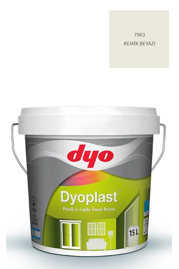 Plast Plastik Iç Cephe Duvar Boyası 7963 Kemik Beyazı 15 Lt