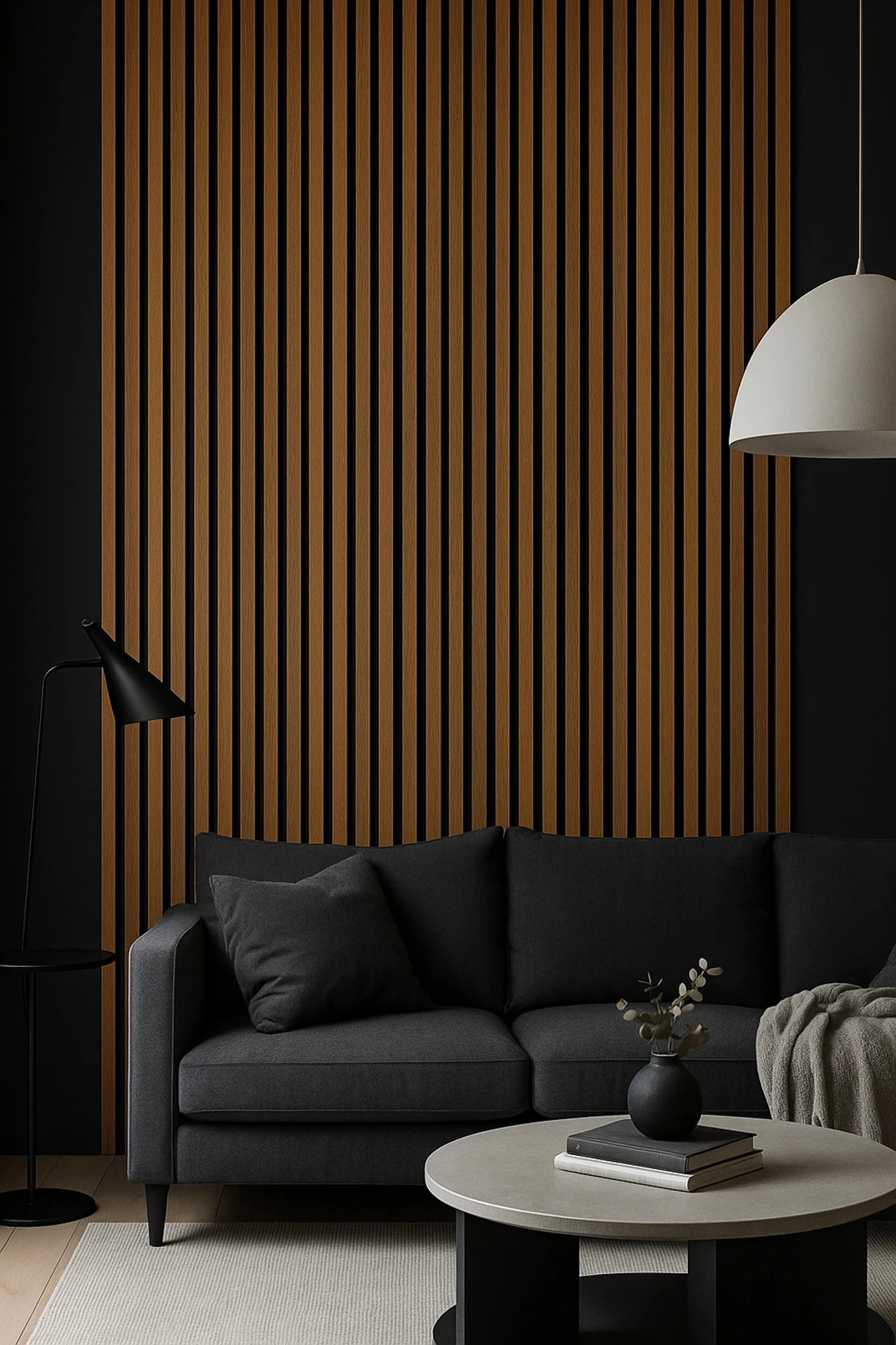 Teak Kendinden Yapışkanlı Dekoratif Çıta Panel – 18 mm Kalınlık | 240 cm Uzunluk | 12’li Set