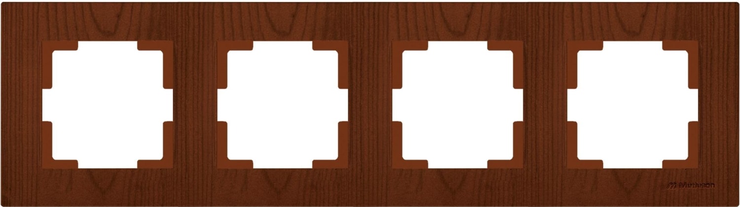 Rita Ceviz 4'lü Yatay Çerçeve 5 Adet