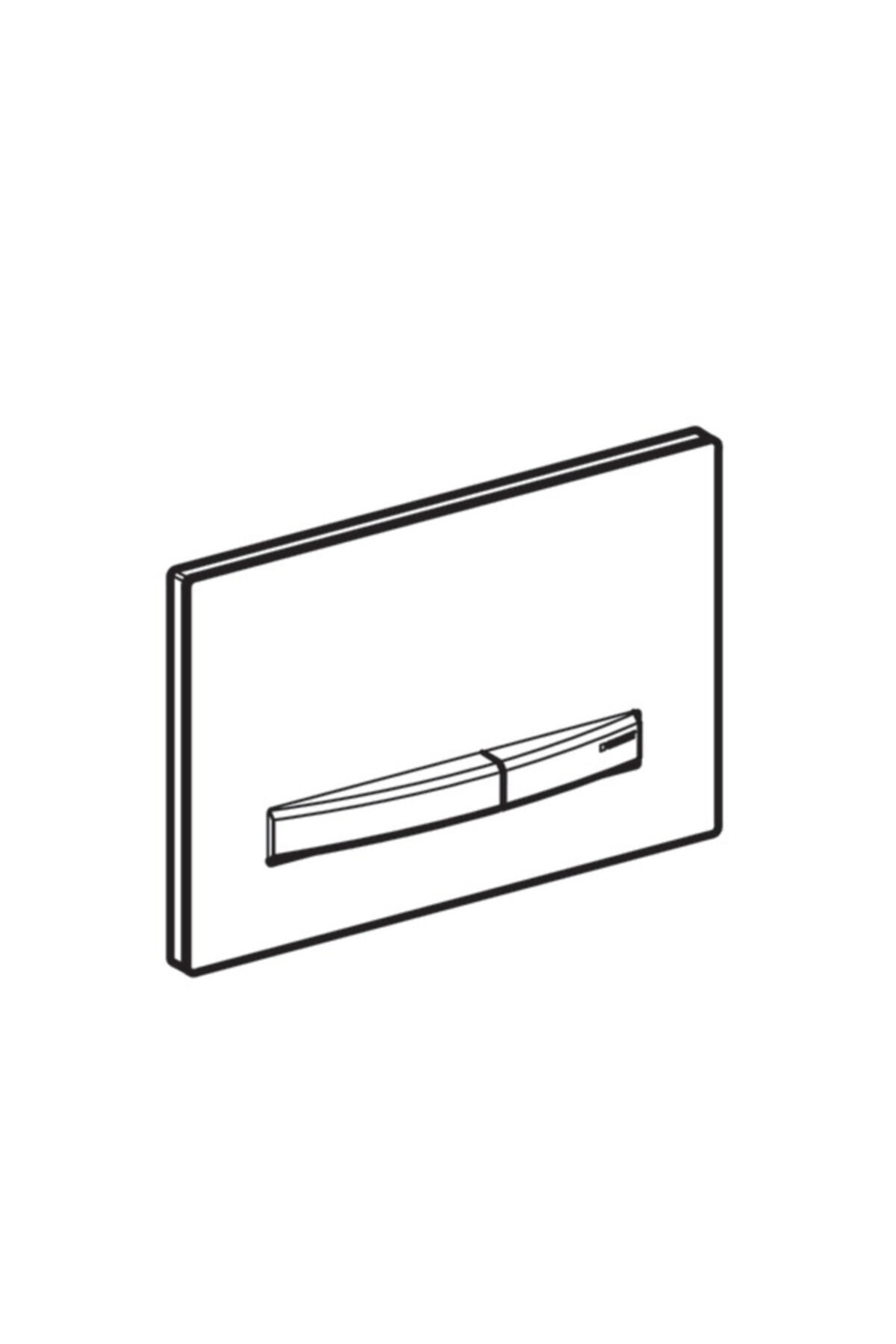 Geberıt Sıgma Kumanda Kapagı Cıft Basmalı Sıyah 115.788.dw.2