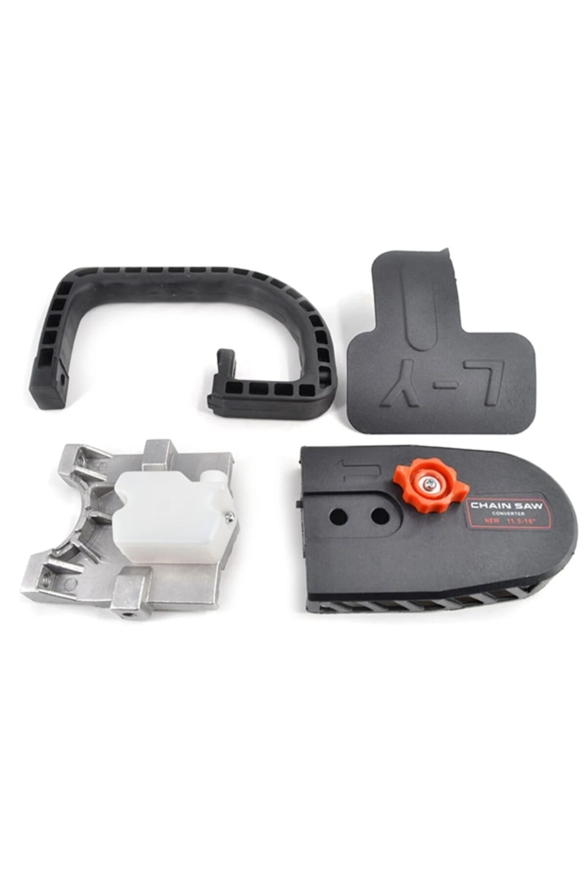 Avuç Taşlama Makinası Için Zincirli Testere Aparatı 35 cm Spirale Takılan Ağaç Kesme