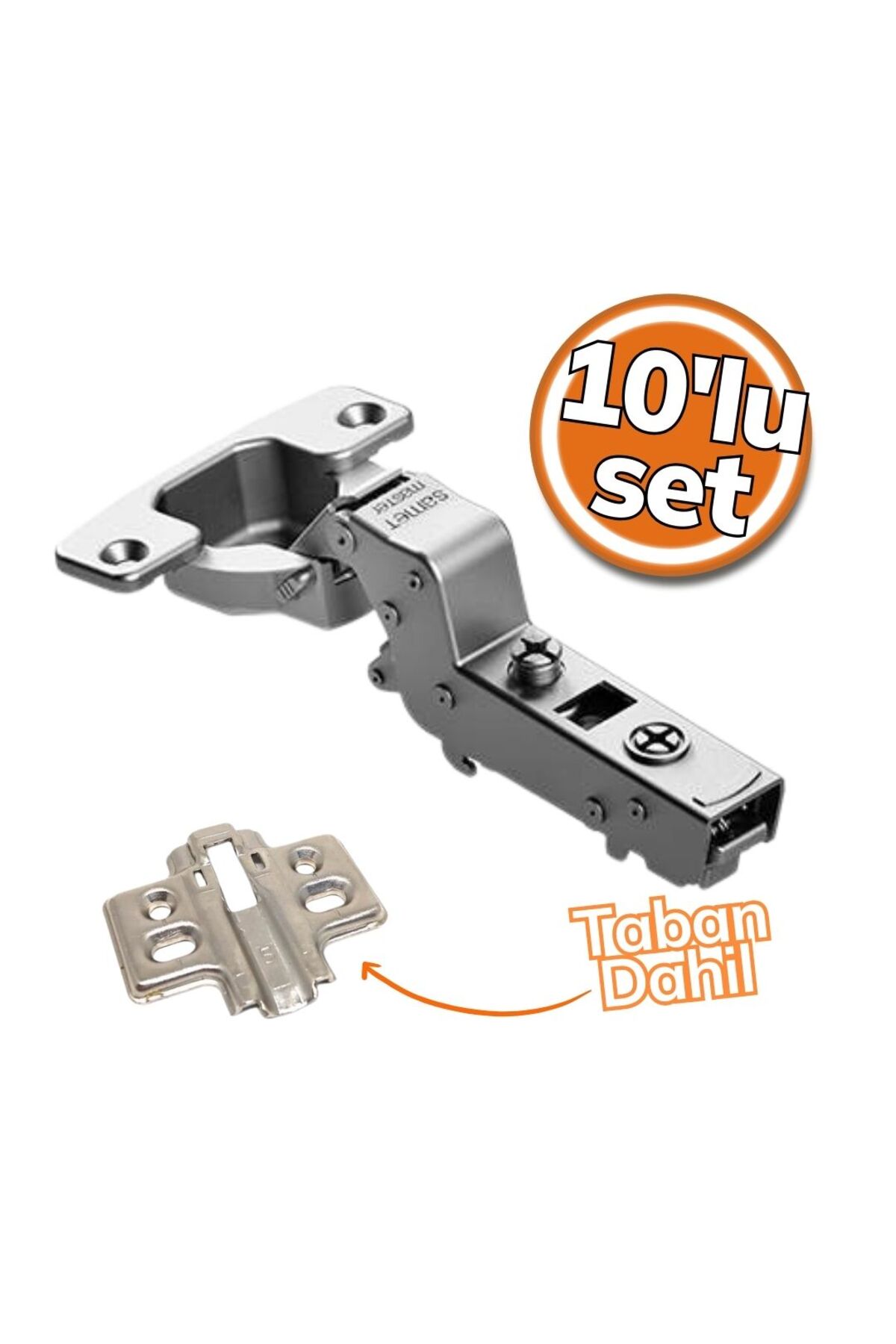 Master Frenli Menteşe SDB 10'lu Set (Taban Dahil)