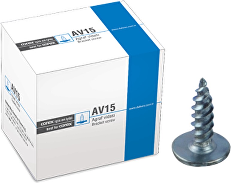 AV15 Agraf Vi̇da (500 Adet) 2 Paket (1.000 Adet)