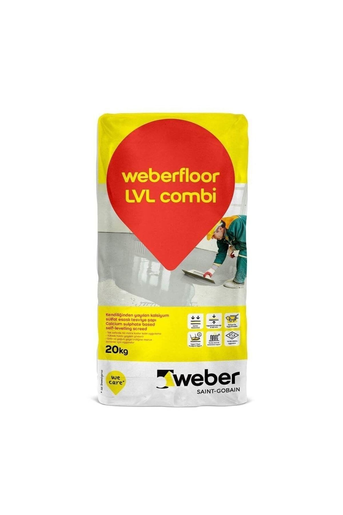 Floor Lvl Combi Akıllı Tesviye Şapı 20 Kg