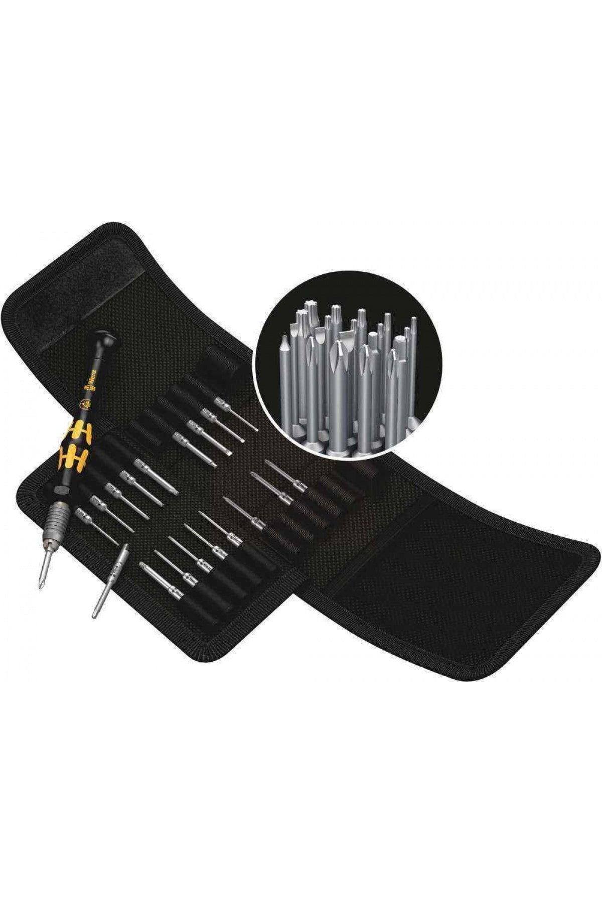 K. Kompakt 20 Esd Çantalı Mikro Tornavida Set 05073671001