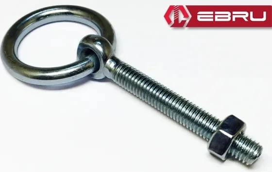 Halkalı Civata - Somunlu, M6, 50 Adet