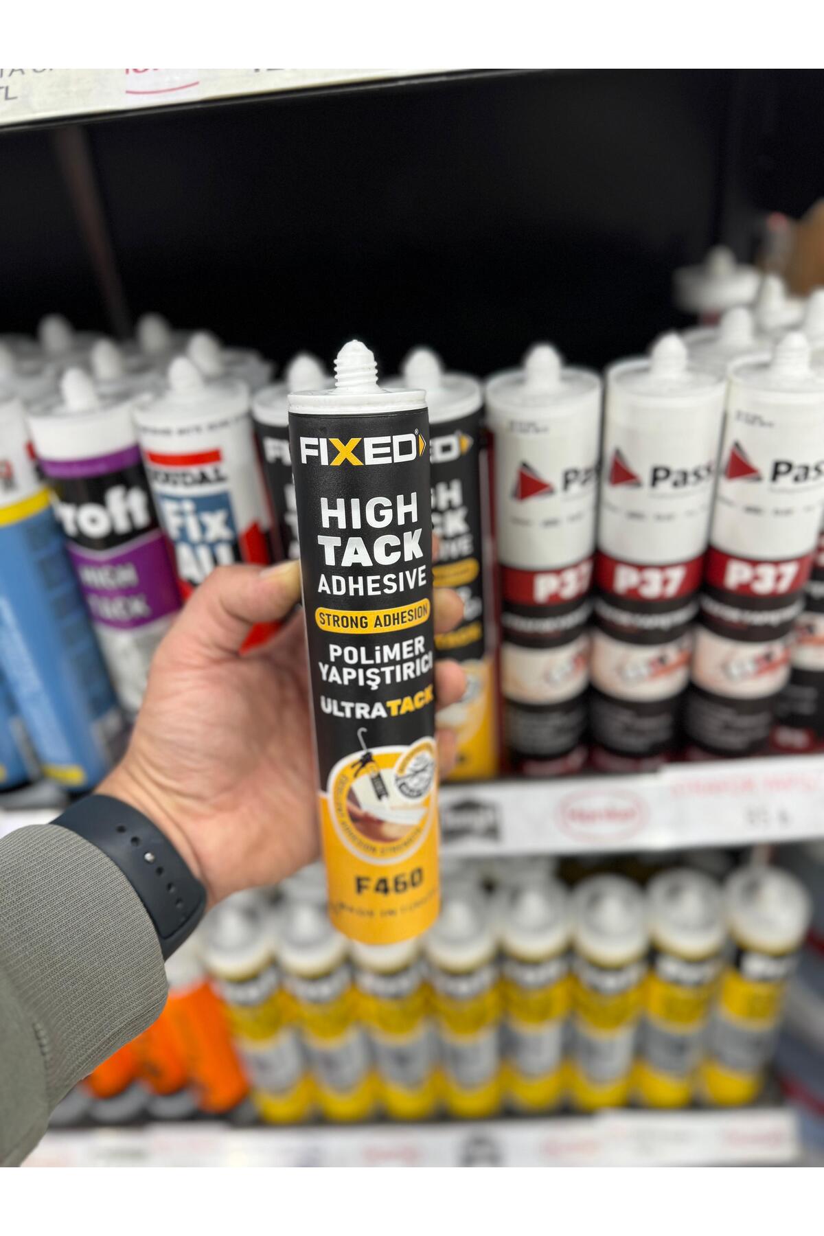 High Tack Polimer Yapıştırıcı - 290 ml - Korniş,Stropiyer,Süpürgelik,Menfez,Kapı Eşiği Yapıştırıcı