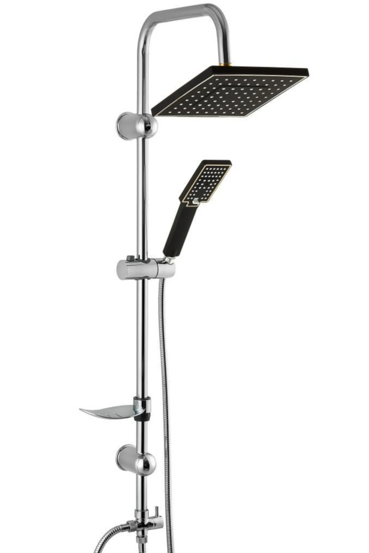 Anna Full Lüks Gold Robot Yağmurlama Tepe Duş Seti